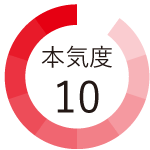 本気度10