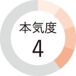 本気度4