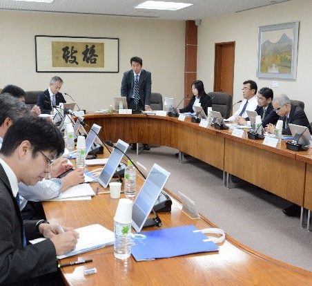 会議の模様