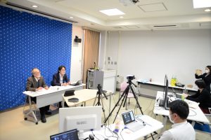 オンラインで開催したふくい知財フォーラムセミナーの様子