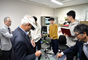 工学研究科システム制御工学分野の視察