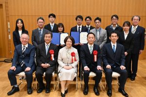 式後の記念撮影