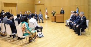 令和元年度9月期の学位記授与式