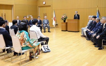 令和元年度9月期の学位記授与式