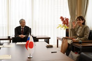 会談の様子