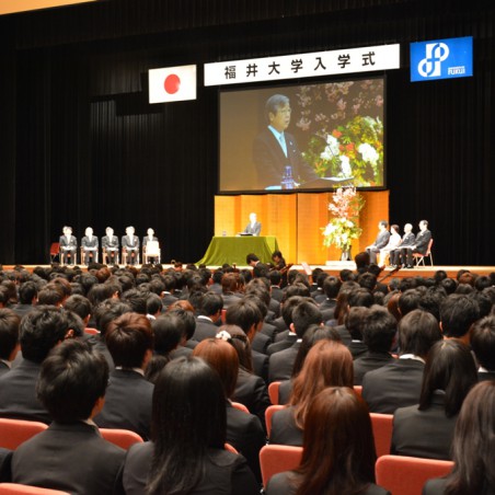 入学式の様子