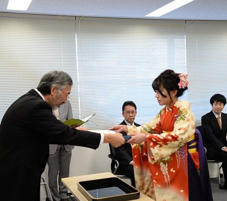 福井CST認定書の授与