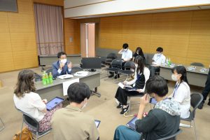 学生と企業の意見交換会