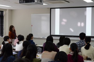 篠原准教授による講義