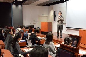 佐藤教授による講義