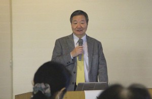 講演した宮本 信也筑波大学教授
