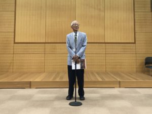 参加者代表挨拶