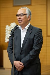 参加者代表（昭和54年3月卒）挨拶