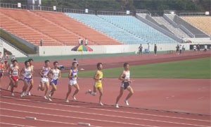 陸上競技の様子