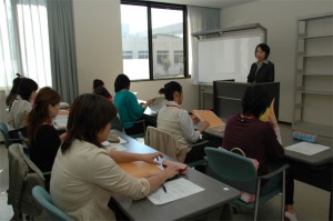 （開講の前に）　岩田看護学科長の挨拶
