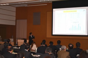 奈良先端大久保浩三副本部長による講演