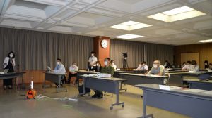 会場の永平寺町役場大会議室