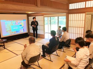 学生のプレゼン　　　