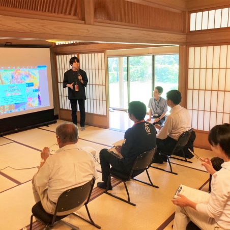 学生のプレゼン　　　