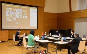 Ｚｏｏｍ会議の様子